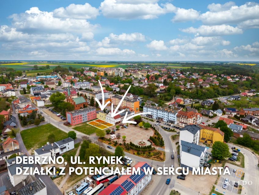 Działka budowlana Debrzno
