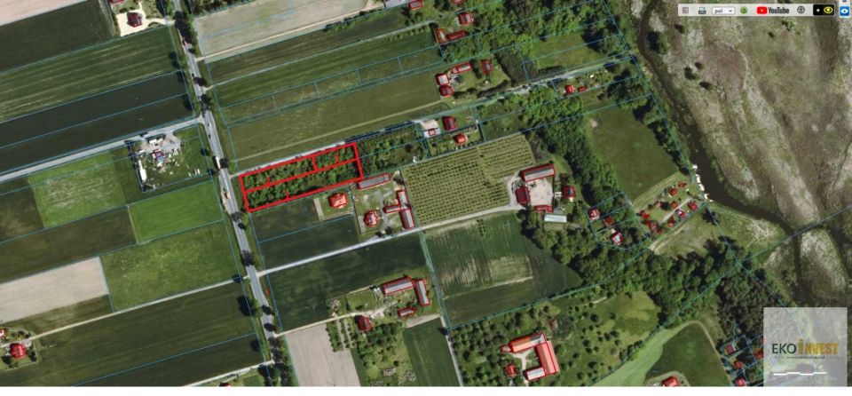 Działka budowlana Pokrzywnica