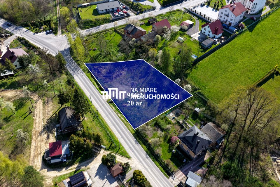 Działka usługowa Hermanowa