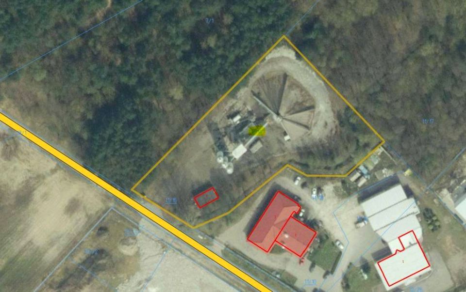 Działka przemysłowa Wola Łącka