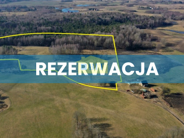 Działka przy lesie