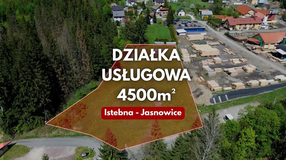 Działka usługowa sprzedam