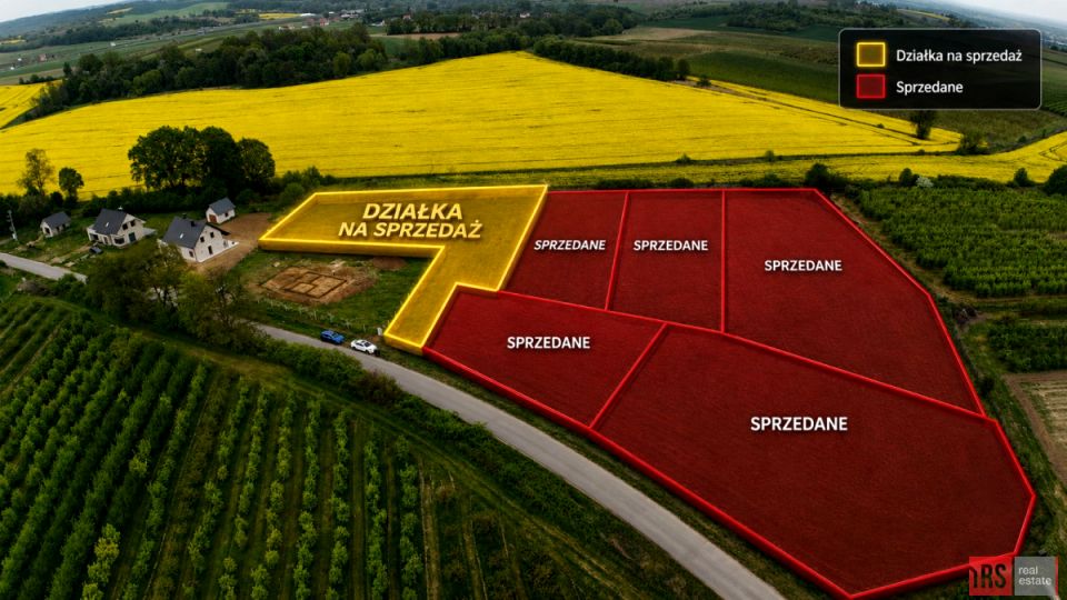 Działka siedliskowa Węgrzynów