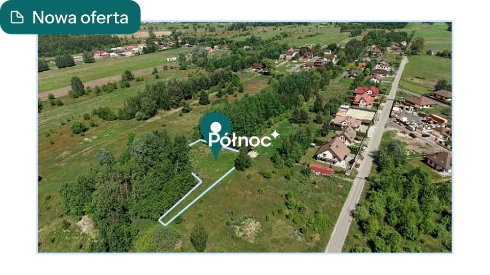 Działka budowlana Stare Lipiny