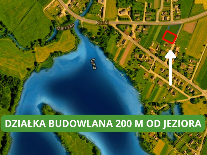Działka budowlana Kurki