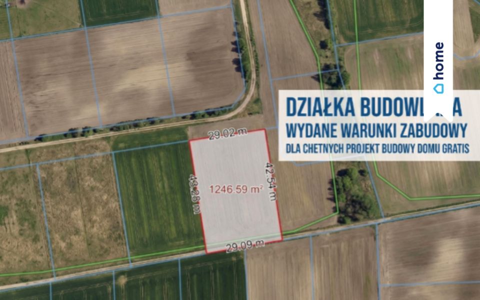 Działka budowlana Skarbimierzyce