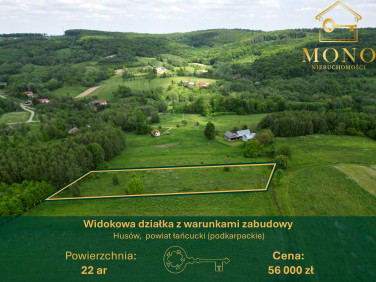 Działka budowlano-rolna Husów