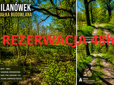 Działka budowlana Milanówek