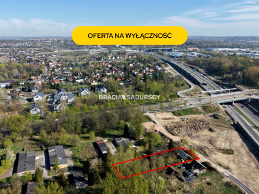 Zabudowana działka Kraków