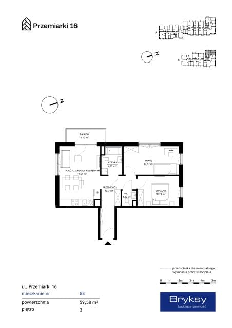 Mieszkanie na sprzedaż, 3 pokoje, 60 m², Ruczaj Kraków