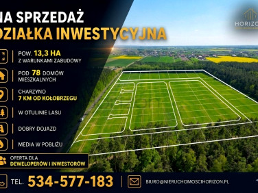 Działka budowlana Charzyno