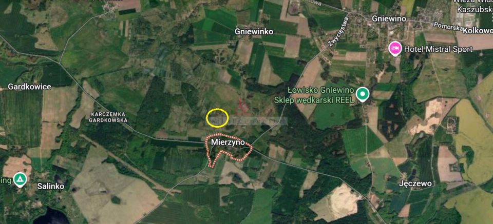 Działka rolna Mierzyno