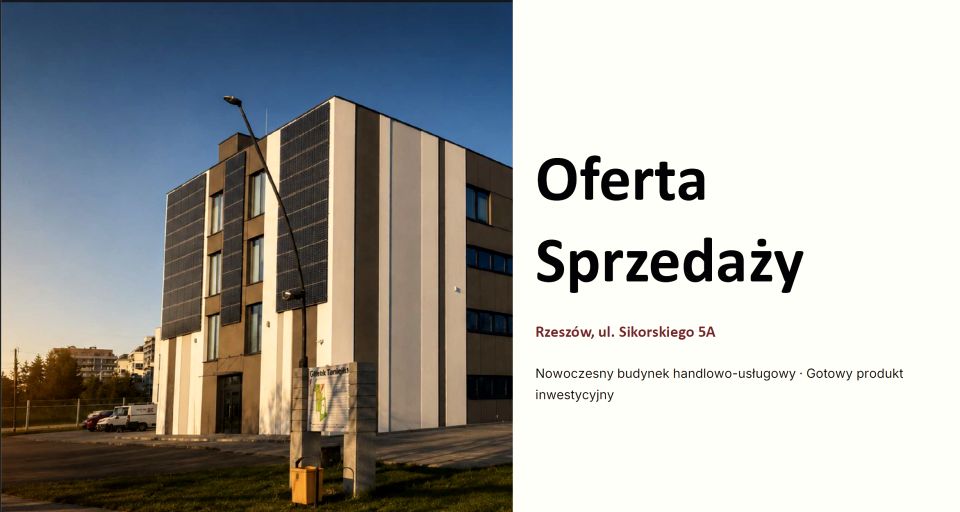 Budynek użytkowy Rzeszów