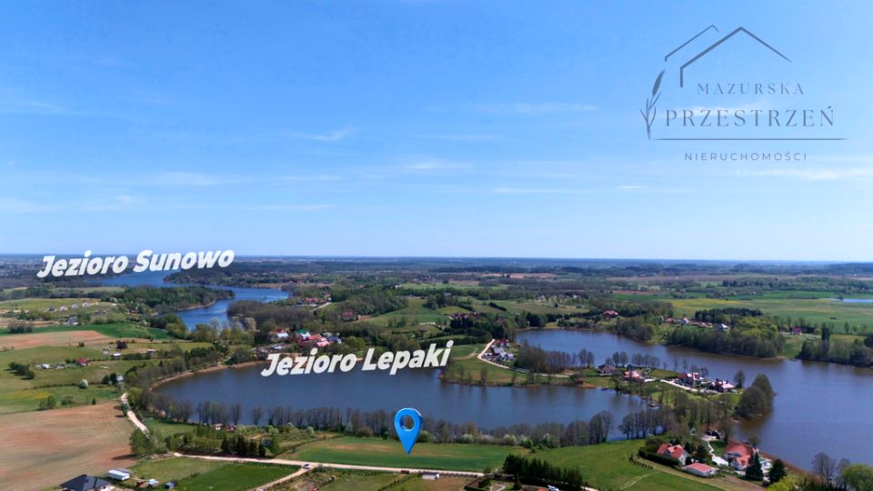 Działka przy lesie