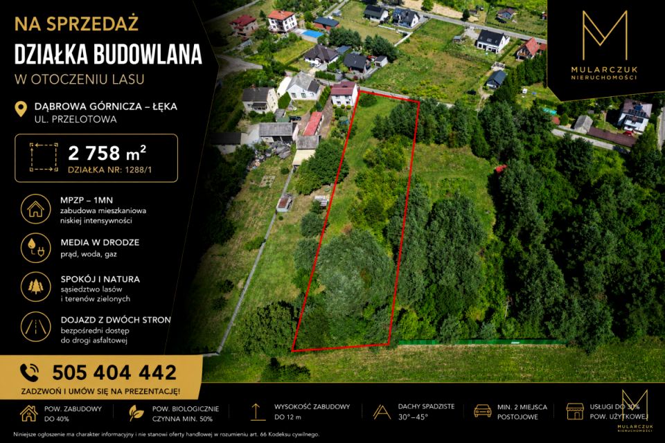 Działka budowlana Dąbrowa Górnicza