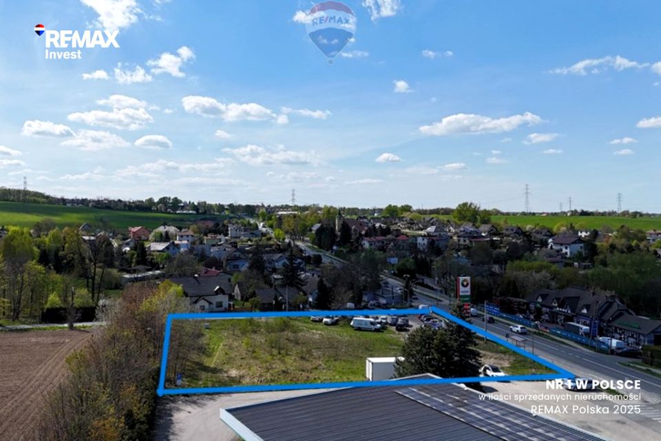 Działka inwestycyjna Kozy