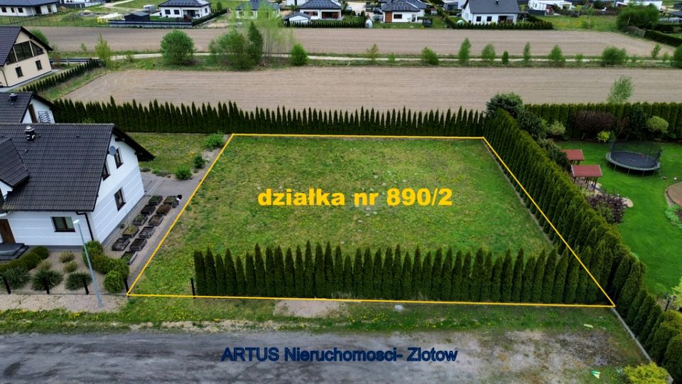 Działka budowlana Dzierzążenko