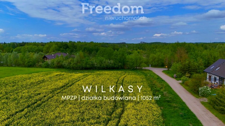 Działka budowlana Wilkasy