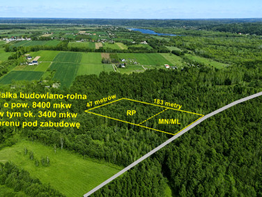 Działka budowlano-rolna Oblasy