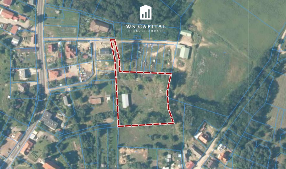 Działka usługowa Torzym