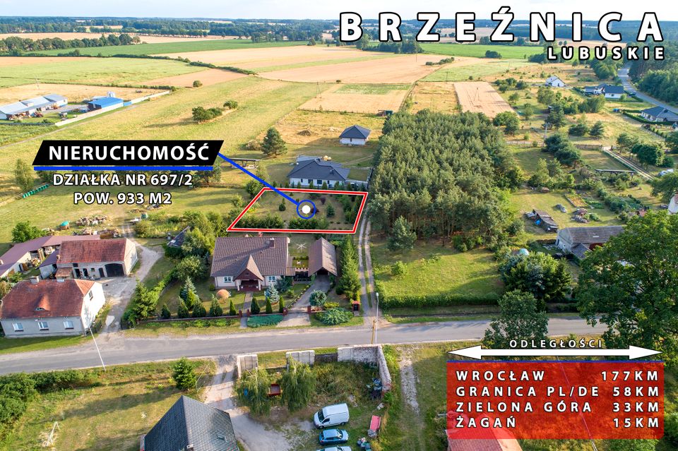 Działka budowlana Żagań