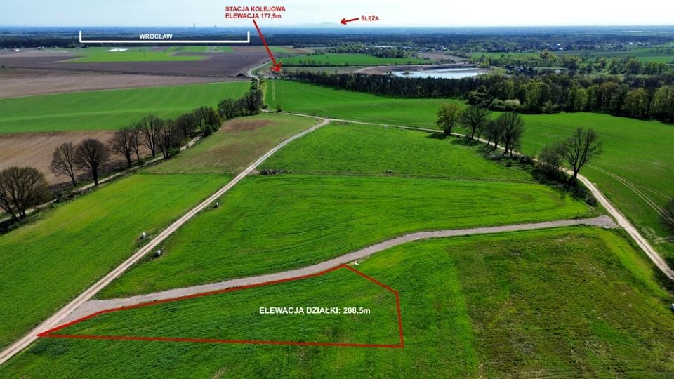 Działka Taczów Mały