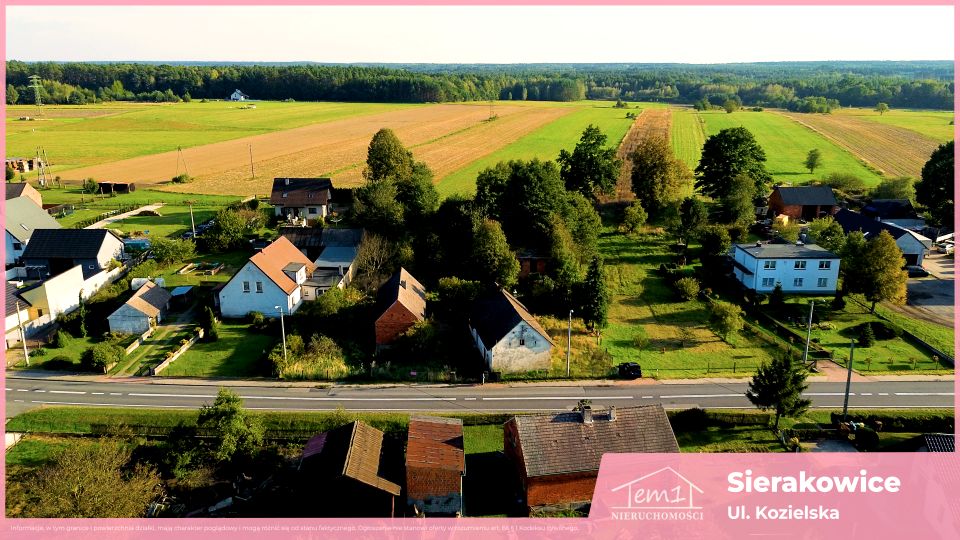 Działka budowlana Sierakowice