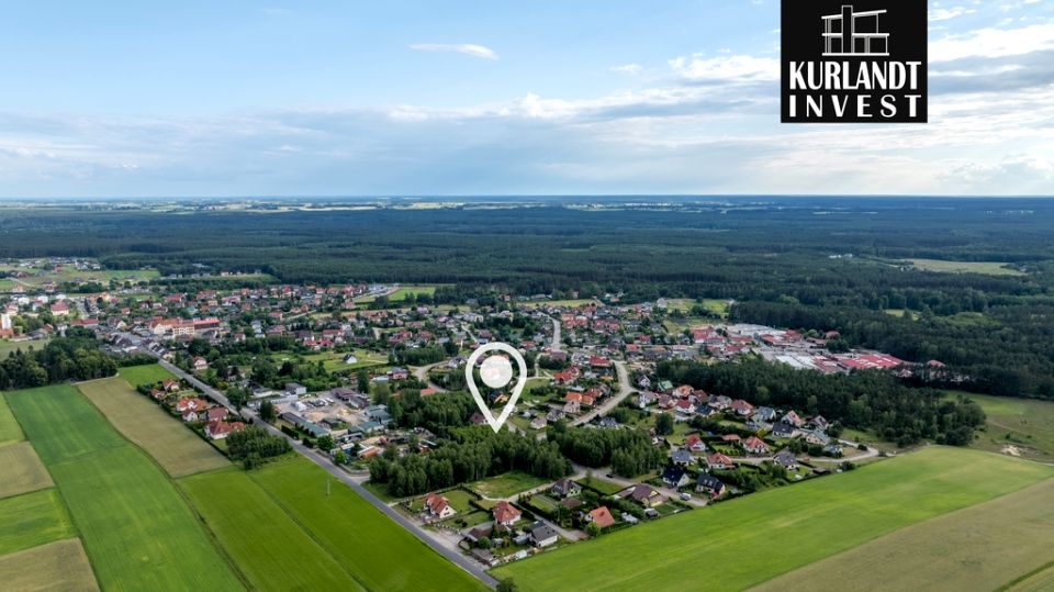 Działka przy lesie