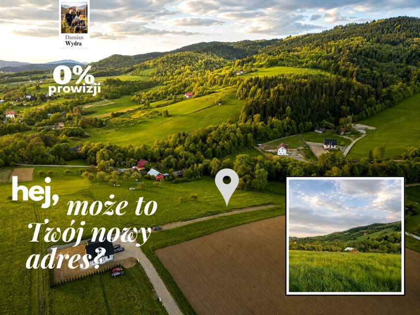 Działka budowlana Męcina