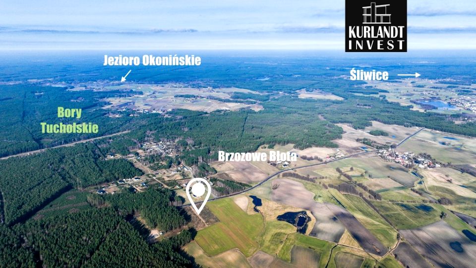 Działka budowlana Brzozowe Błota