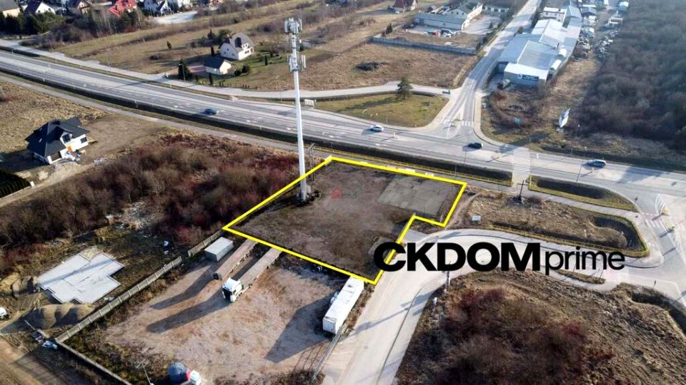 Działka inwestycyjna Chęciny