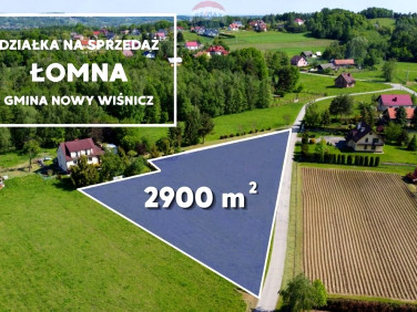 Działka budowlana Łomna