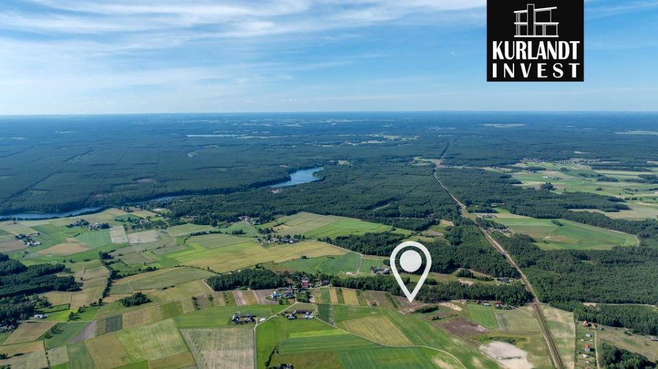 Działka budowlana Okoniny Nadjeziorne