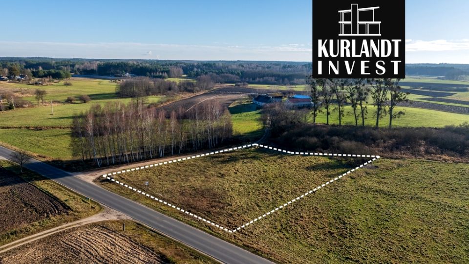 Działka nad jeziorem