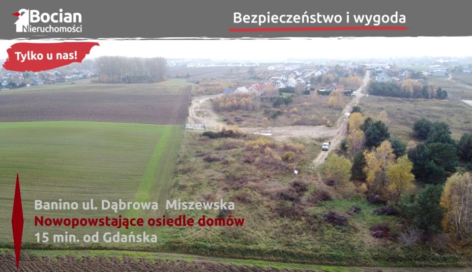 Działka budowlana Banino