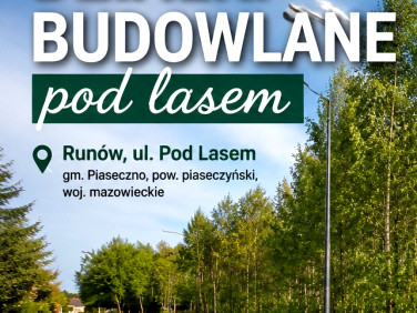 Działka budowlana Runów