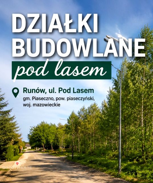 Działka budowlana Runów