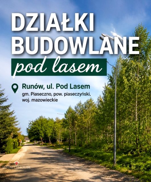 Działka budowlana Runów