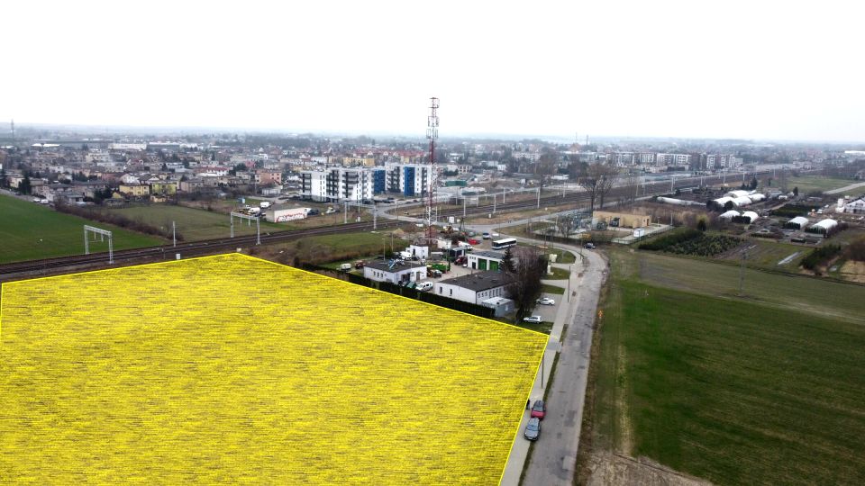 Działka usługowa Kostrzyn