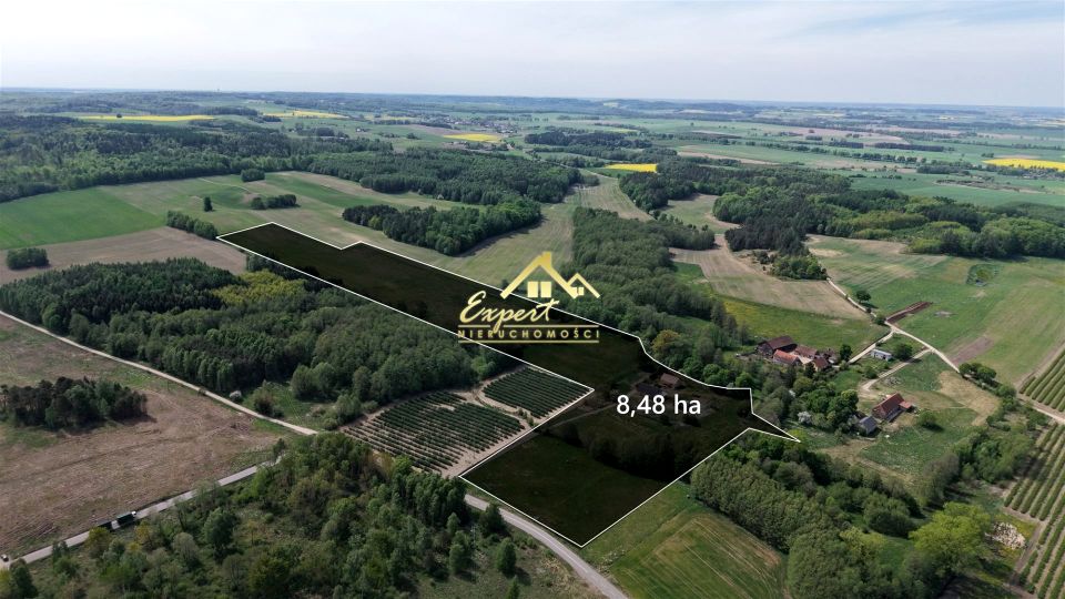 Zabudowana działka Rudno