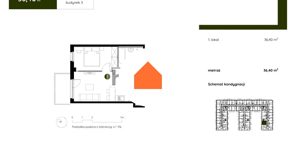 Apartament, ul. Twarda
