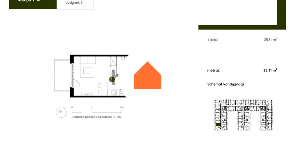 Apartament, ul. Twarda