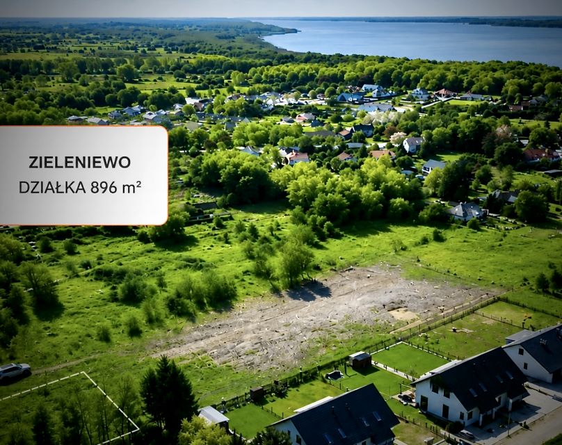 Działka budowlano-rolna Zieleniewo