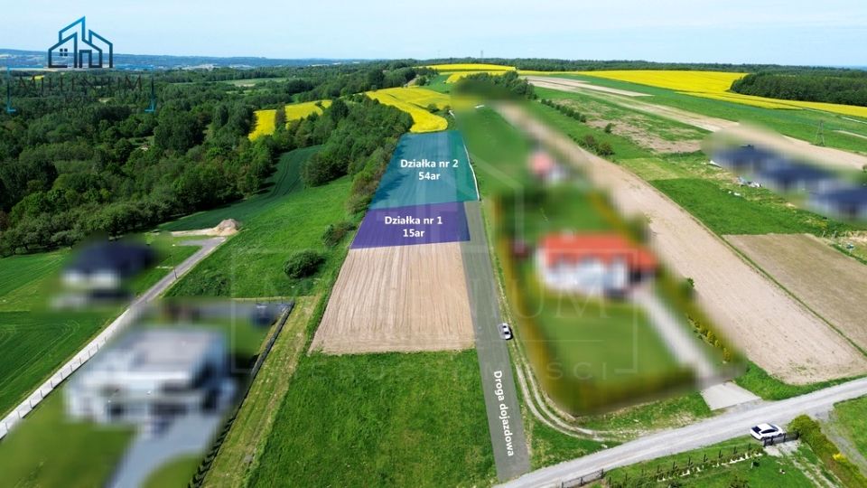 Działka rolna Trzciana