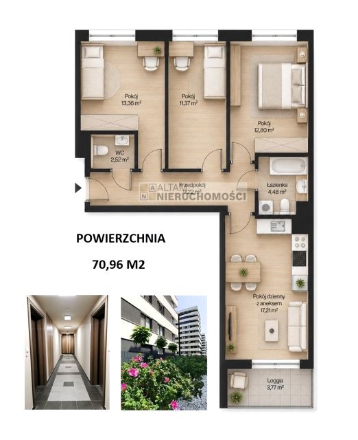 Mieszkanie blok mieszkalny Kraków