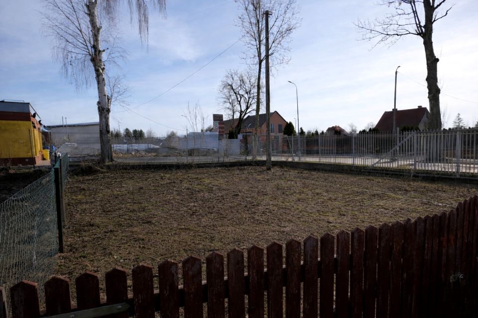 Ogrodzona działka Malbork