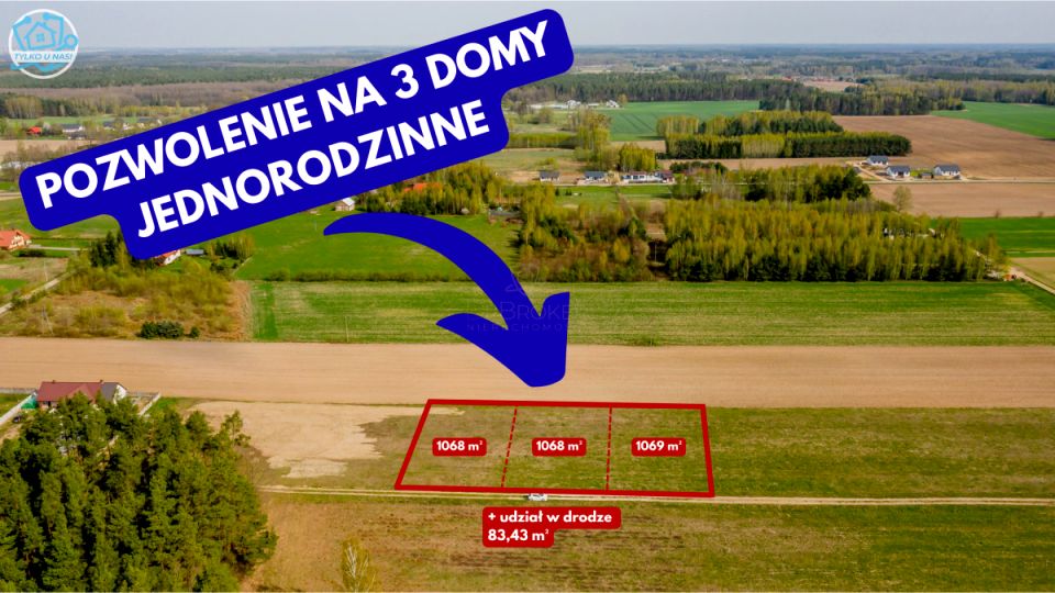 Działka budowlana Pasynki