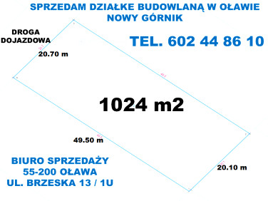 Działka budowlana Oława