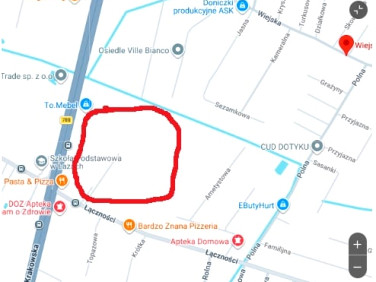 Działka Łazy