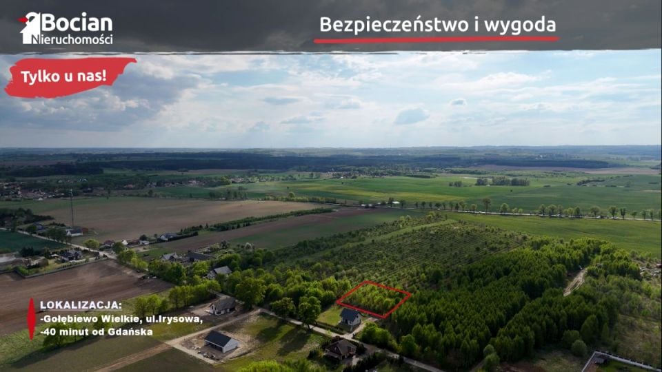 Działka Gołębiewo Wielkie